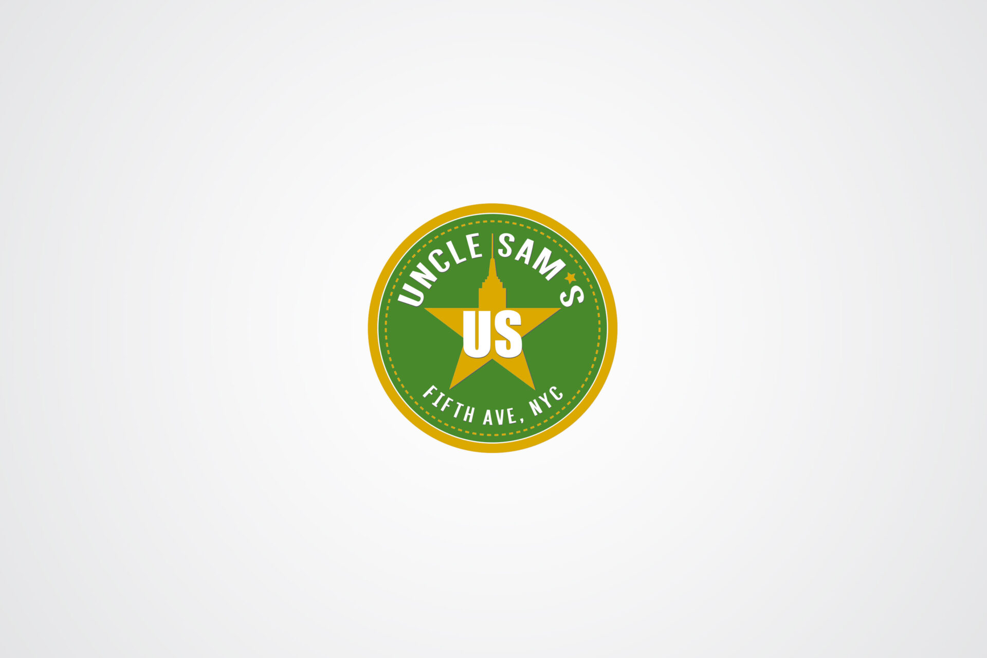 Carbono Agencia de Branding para Uncle Sam's New York 5th Ave: identidad y logotipo.